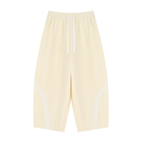 ‘logo-less’ Wide Leg Piping Sweatpants