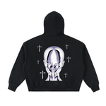 ‘New Creation’ Full-Zip Boxy Hoodie