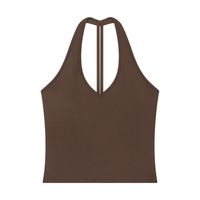 Loved Halter V-Neck Yoga Tank Top