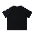 ‘Loved’ Performance Contrast Tape Cotton Tee