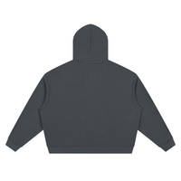 ‘logo-less’ Waffle Boxy Full Zip Hoodie