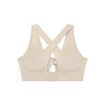 Loved Twist Front V-Neck Sports Bra