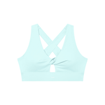 Loved Twist Front V-Neck Sports Bra