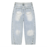Loved Vintage Wash Sunfade Barrel Leg Jeans