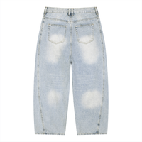 Loved Vintage Wash Sunfade Barrel Leg Jeans