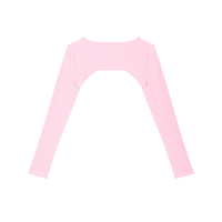 Loved Cutout Long Sleeve Yoga Shrug
