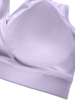 Loved Crossover V-Neck Sports Bra