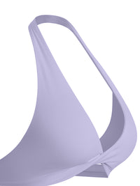 Loved Pleated Halter Sports Bra