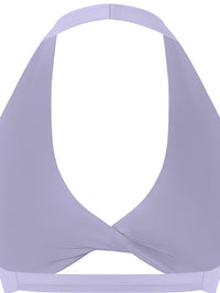 Loved Pleated Halter Sports Bra