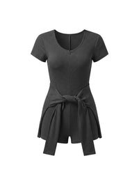 Loved Tie-Waist Romper