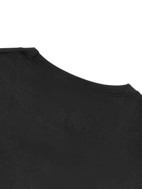 Loved Jacquard Slim Mesh T-Shirt