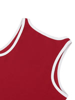Loved Color Block Cropped Tank Top