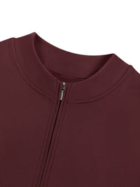 Loved Quarter-Zip Short Sleeve Romper