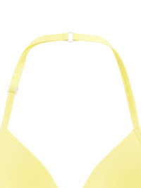 Loved Ruched Halter-Neck Sports Bra