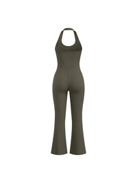 Loved Halter Flared Jumpsuit