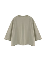 Loved Mineral Wash Raw Hem Boxy T-Shirt